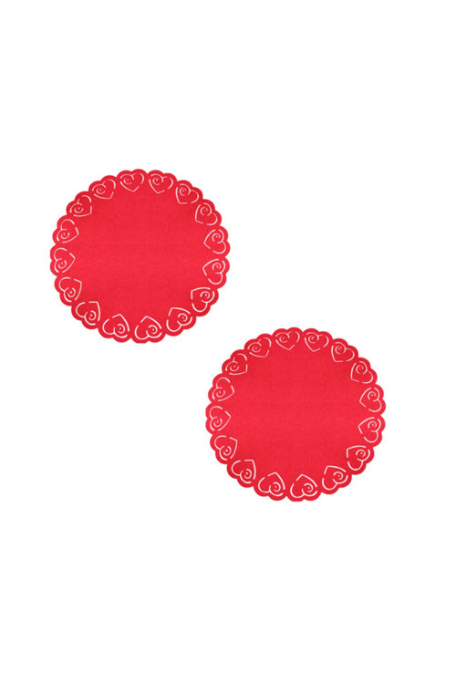 Bardak Altlığı (2 Adet) kırmızı 16564