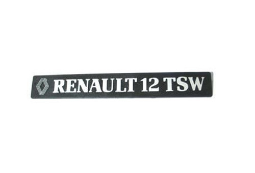 Yazı "Renault12Tsw" Renault R12-Tsw (1 Ad )