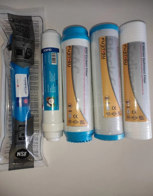 AÇIK KASA SU ARITMA CİHAZI 5'Lİ FİLİTRE SETİ