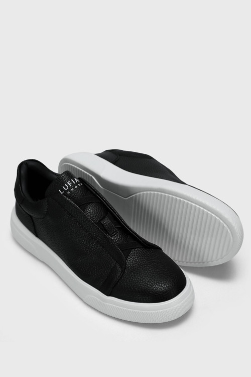 Dante Erkek Deri Sneaker Ayakkabı Siyah