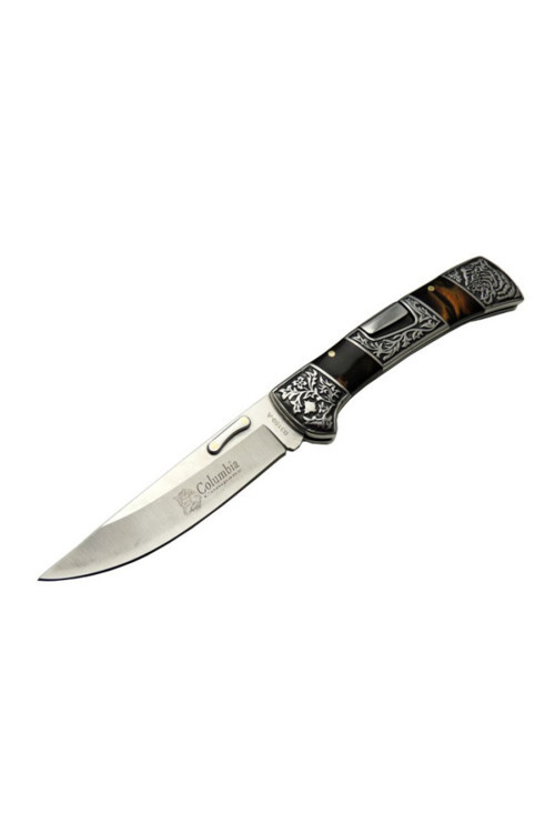 Kamp Outdoor İşlemeli Gül 22Cm Çakı