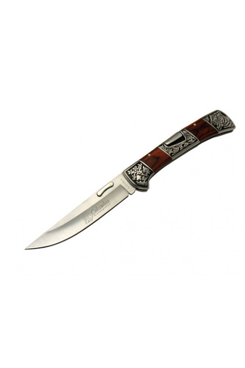Kamp Outdoor İşlemeli Gül 24Cm Çakı