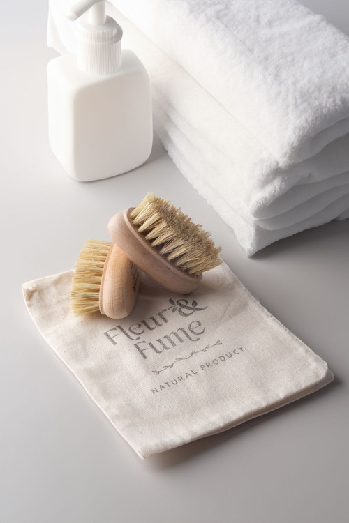 %100 Doğal&Vegan Tampiko Otu Tırnak Bakım Fırçası (Saklama Kesesi Hediyeli )