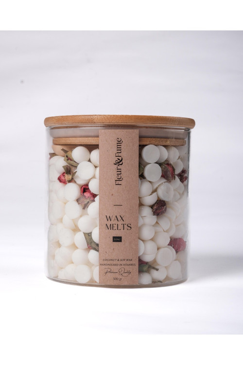 Everblend Melt Serisi - Velvet Red Rose - Kırmızı Gül Tomurcuklu Doğal Soya & Coconut Wax Melt