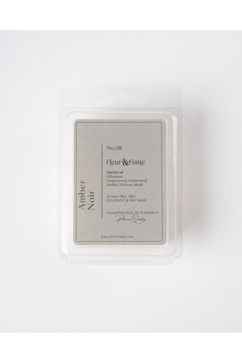 Amber Noir - Premium Wax Melt Tablet - Sofistike Mekanlar