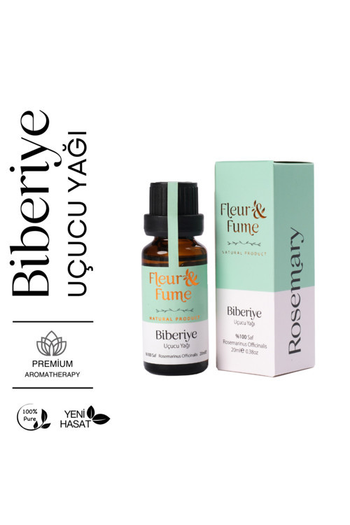 Biberiye Uçucu Yağı %100 Saf (20 Ml)