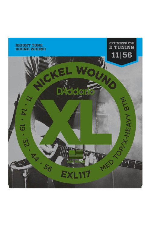 Elektro Gitar Tel Seti Xl 11-56, Optımızed For D
