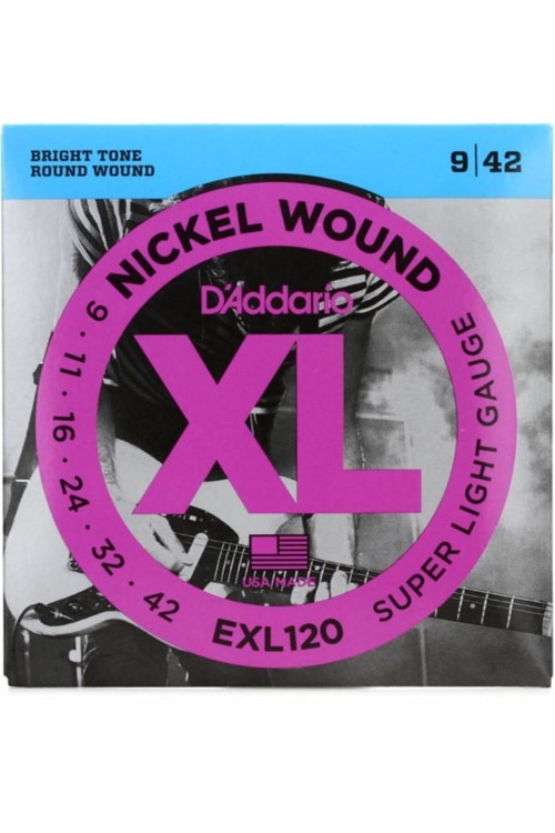 Exl120-7 Elektro Gitar Teli (9-54)