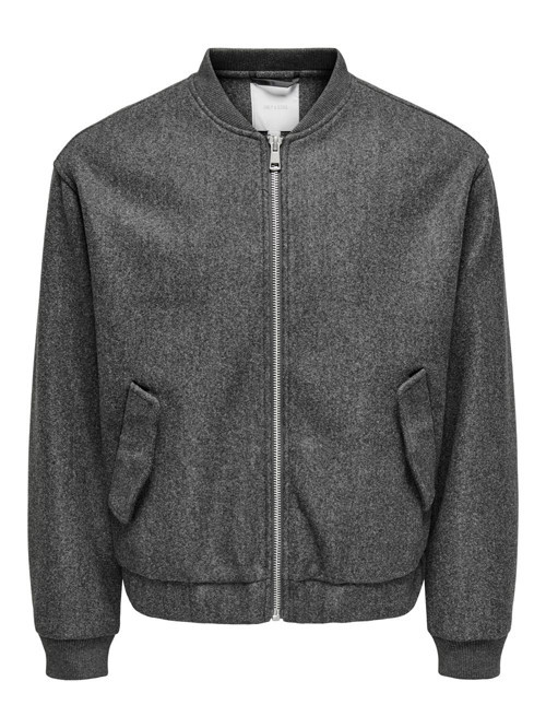 ONSWORF LIFE BOMBER JACKET OTW Erkek Gri Mont - 22034739