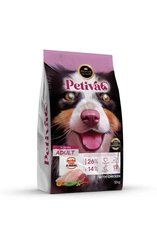 Yetişkin Tavuklu Köpek Maması 12 Kg