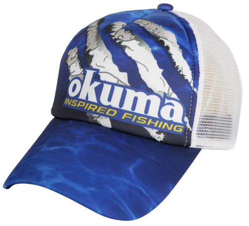 Blue Mesh Back Şapka
