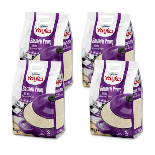 Basmati Pirinç 1121 Sella 5 kg x4
