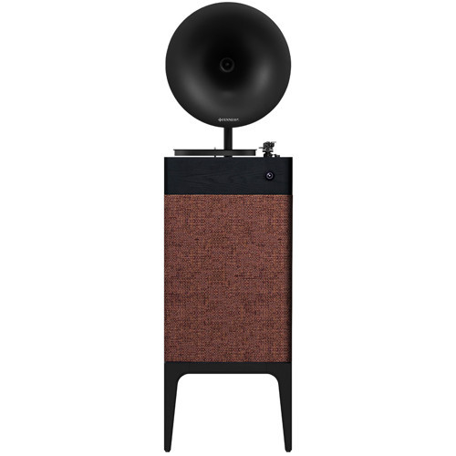 i5 Bluetooth Hoparlörlü 110W Hi-Fi Retro Pikap Plakçalar Turntable, Karamel