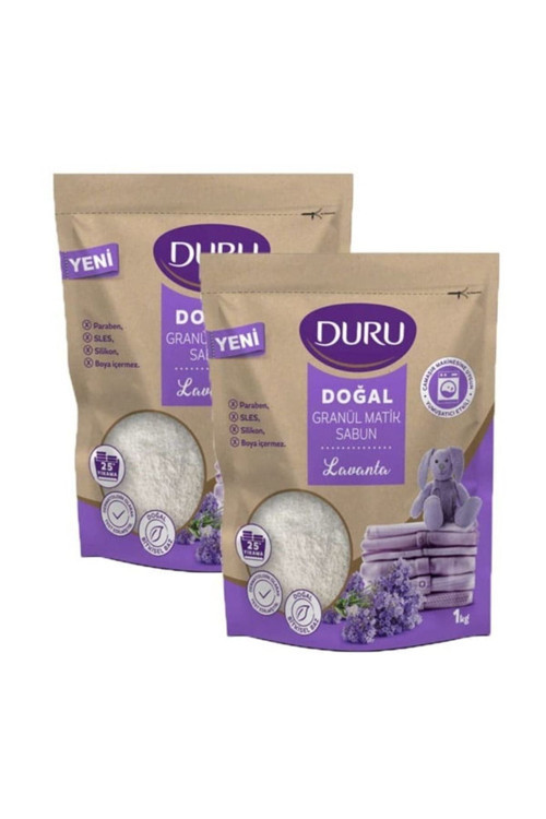 Granül Matik Sabun Lavanta 25 Yıkama 2 X 1 Kg