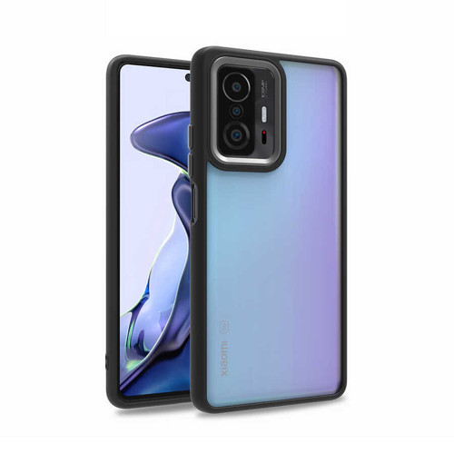 Xiaomi Mi 11T Pro 5G Kılıf Flora Buton,Kenar Çevresi Renkli Kılıf