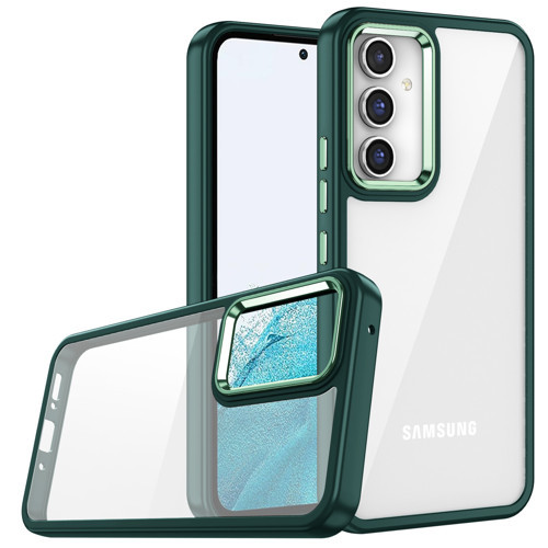 Galaxy A14 Kılıf Flora Buton,Kenar Çevresi Renkli Kılıf