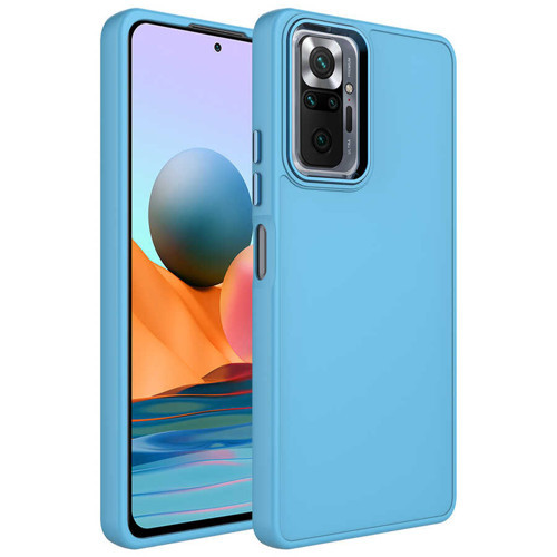 Xiaomi Redmi Note 10 Pro Kılıf Luna Dışı Soft Yumuşak İçi Kadife Kılıf