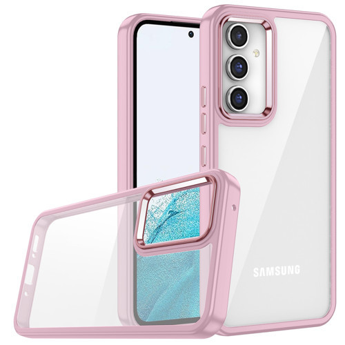 Galaxy A14 Kılıf Flora Buton,Kenar Çevresi Renkli Kılıf