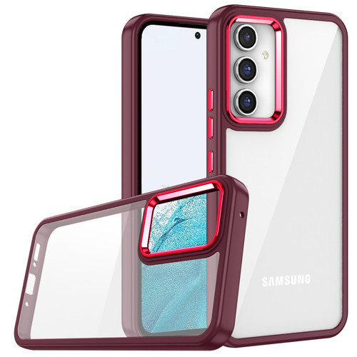 Galaxy A14 Kılıf Flora Buton,Kenar Çevresi Renkli Kılıf