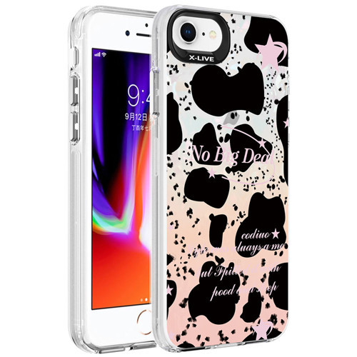 Apple iPhone 8 Kılıf Mermer Desenli Zore Marbello Kılıf