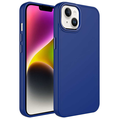 iPhone 14 Plus Kılıf Luna Dışı Soft Yumuşak İçi Kadife Kılıf