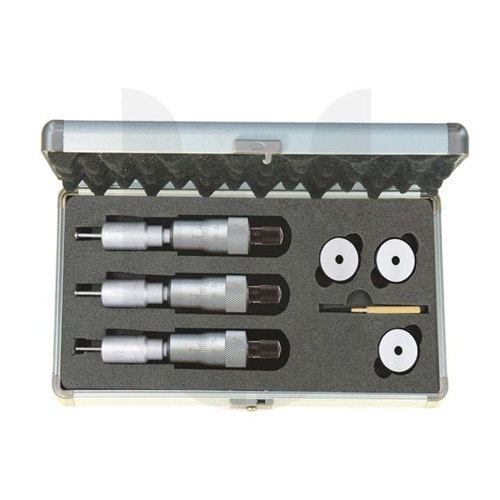 İki Ve Üç Nokta Temaslı İç Çap Mikrometre Seti Mekanik 12-20mm AS-209648