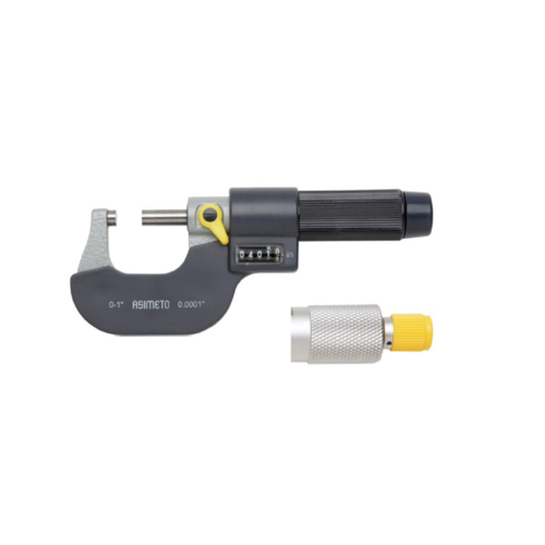Numaratörlü Dış Çap Mikrometre 0-25mm AS-108010