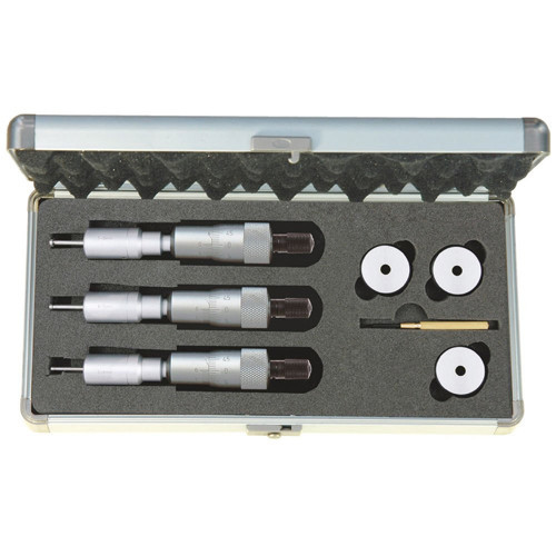 İki Ve Üç Nokta Temaslı İç Çap Mikrometre Seti Mekanik 6-12mm AS-209638