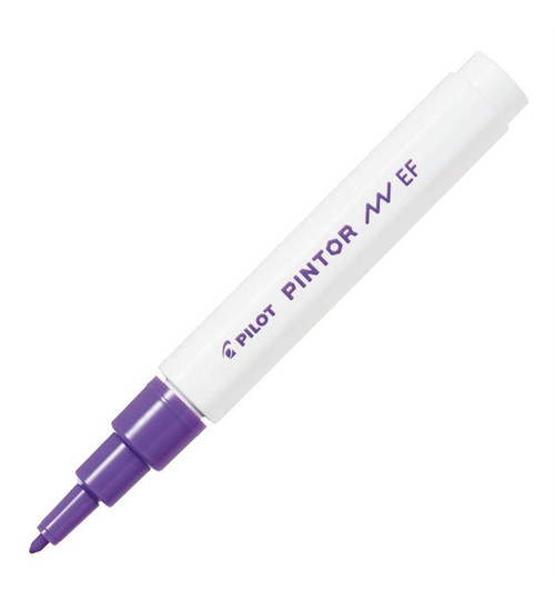 Pintor Keçeli Markör Dekor Boya Kalemi (Ef) Mor Sw-Pt-Ef-V (6 Lı Paket)