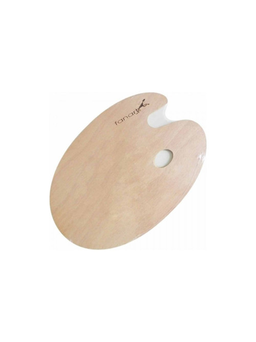 Academy Mdf Oval Resim Paleti 30X40 Cm