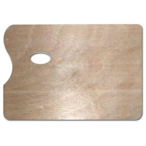 Academy Mdf Dikdörtgen Resim Paleti 24,5X34,5X0,3 Cm