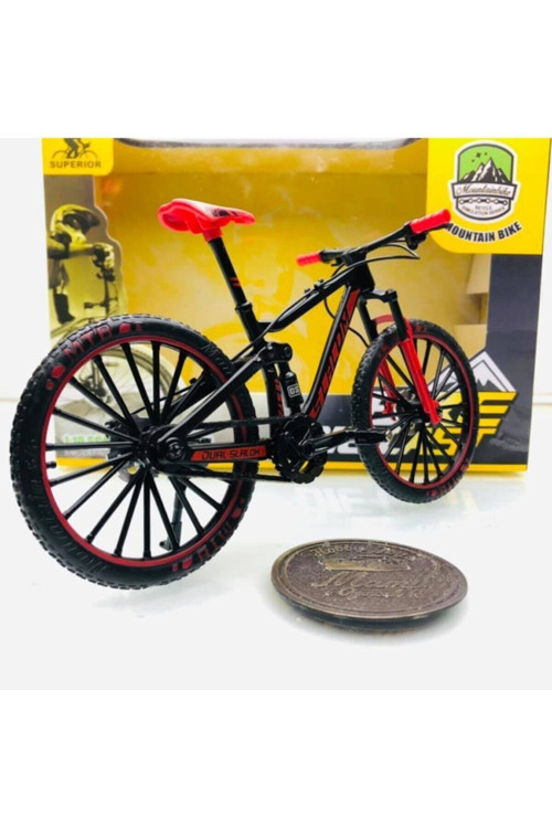 Oyuncak Bisiklet 1:10 17 Cm 7634 (Karışık Renk 1 Adet)