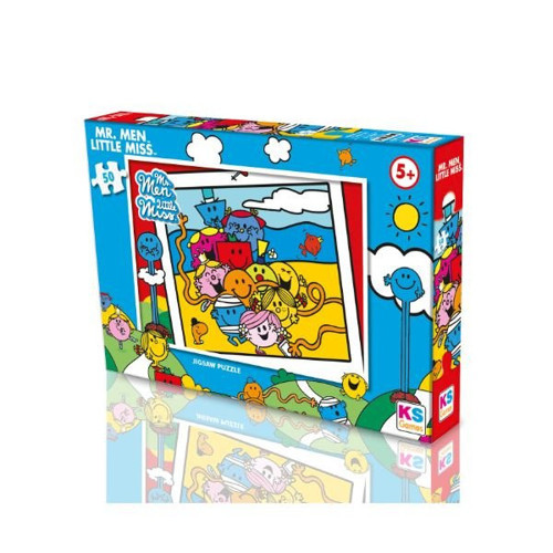 Puzzle Mr. Men Little Miss 50 Parça Mrmen709
