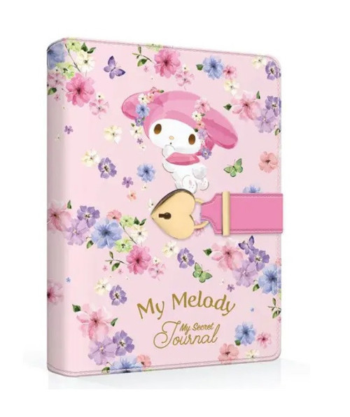 My Melody Kilitli Hatıra Defteri A6 192 Sayfa 80Gr 525-2018