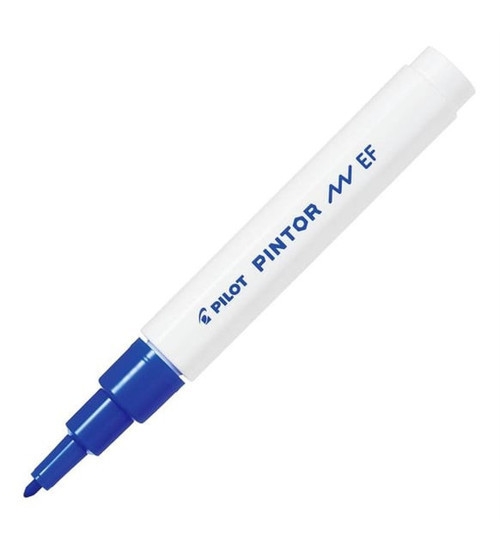 Pintor Keçeli Markör Dekor Boya Kalemi (Ef) Açık Mavi Sw-Pt-Ef-Lb (6 Lı Paket)