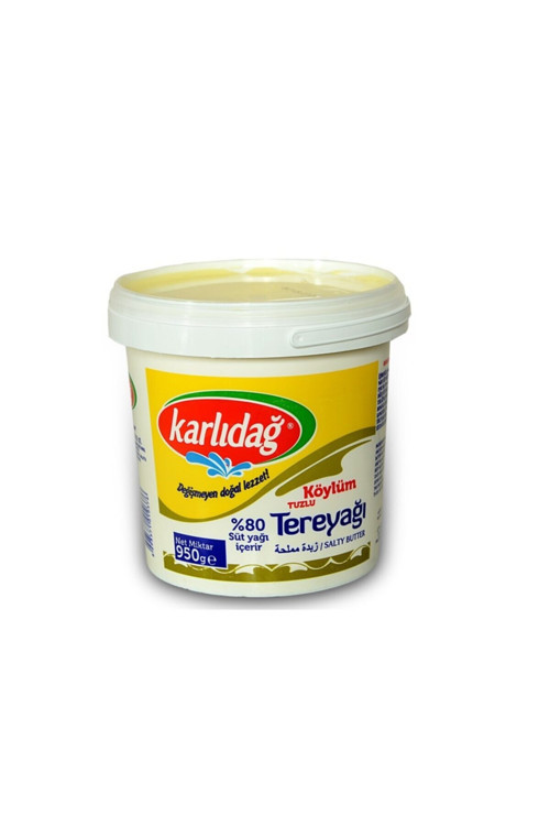 Doğal Tuzlu Tereyağı 950 g – Kahvaltılık ve Yemeklik Kullanım