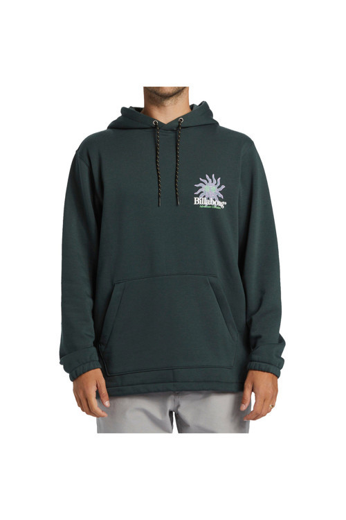 Compass Pullover Erkek Yeşil Fleece Erkek Fleece Abysf00133