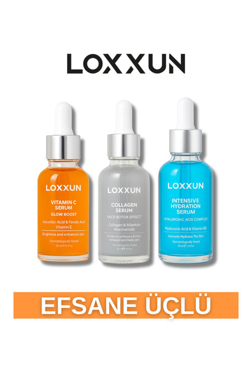 3'lü Serum Kırısıklık karşıtı, Aydınlatıcı, Leke karşıtı