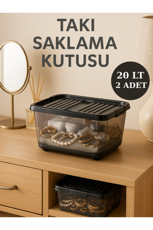 2 Adet Düzenleyici Takı Kutusu