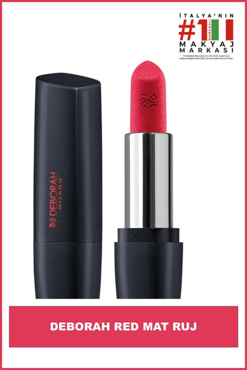 Milano Red No: 01 Blooming Pink Mat Ruj