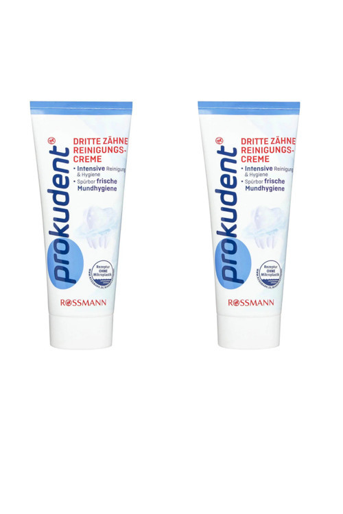 Protez Diş Temizleme Macunu 75 ml (2 Adet)