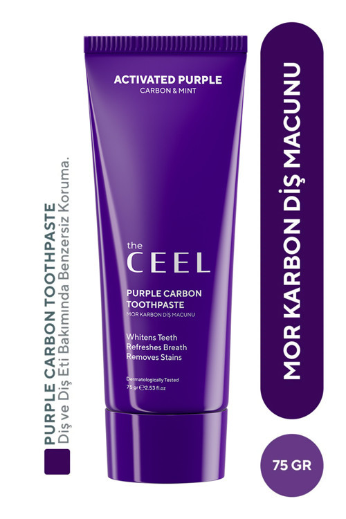 Diş Beyazlatıcı Mor Karbon Diş Macunu 75 gr