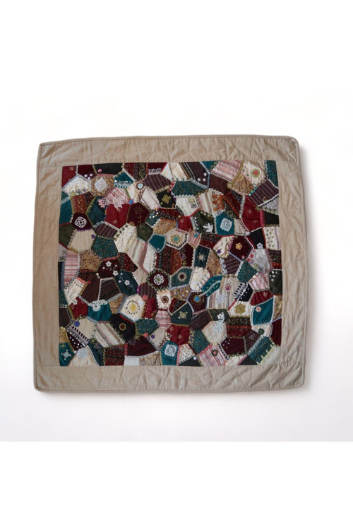 Patchwork Çılgın Koltuk Örtüsü