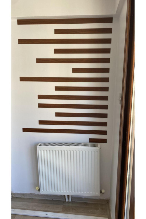 Lx Duvar Dekorasyon Çıtası 5 Farklı Ebat(100CM 80CM 60CM 40CM 20CM) 25 Adet Panel,boyanabilir Hammdf