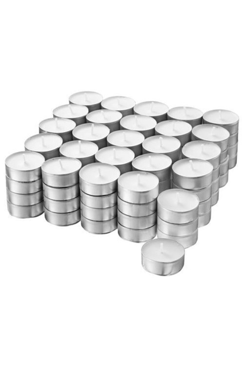 Glimma Tealight Mum Beyaz ( 3,8 Cm 100 Adet )