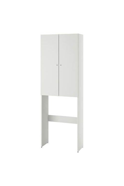 Nysjön Beyaz Yüksek Banyo Dolabı 65x190 Cm