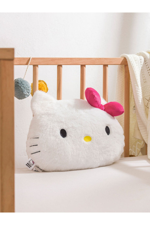 Timeless Store'dan Zamansız Öneriler | Hello Kitty Figürlü Kız Bebek Pelüş Kırlent 34 cm