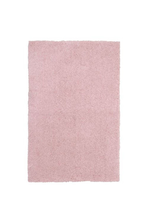 Pembe Renk Mini Yumuşak Peluş Halı MeridyenDukkan Paket 60x90 Cm-Banyo Halısı