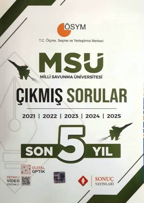 MSÜ Çıkmış Sorular Son 5 Yıl