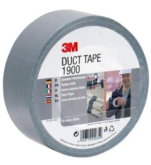 1900 Tamir Bandı Duct Tape 3900 50 mm 50 mt Gri